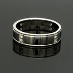 Load image into Gallery viewer, Platinum Diamonds Couple Unisex Ring JL PT MB RD 111
