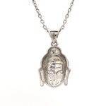 Load image into Gallery viewer, Plain Platinum Mahatma Buddha Pendant JL PT BUDDHA
