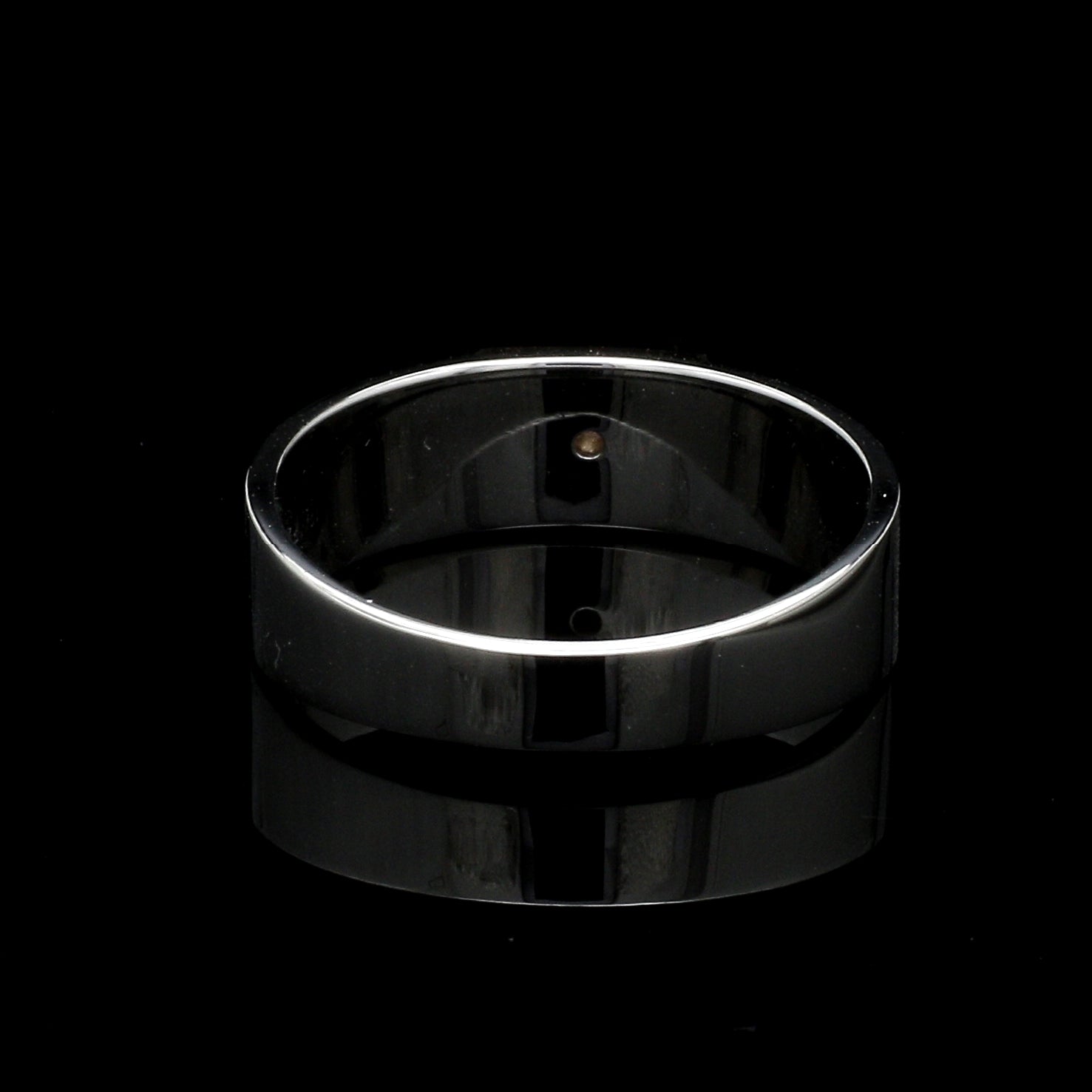 Parallel Paths Platinum Couple Rings with Rose Gold & Diamonds JL PT 966