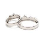 Load image into Gallery viewer, Designer Platinum Love Bands JL PT 119
