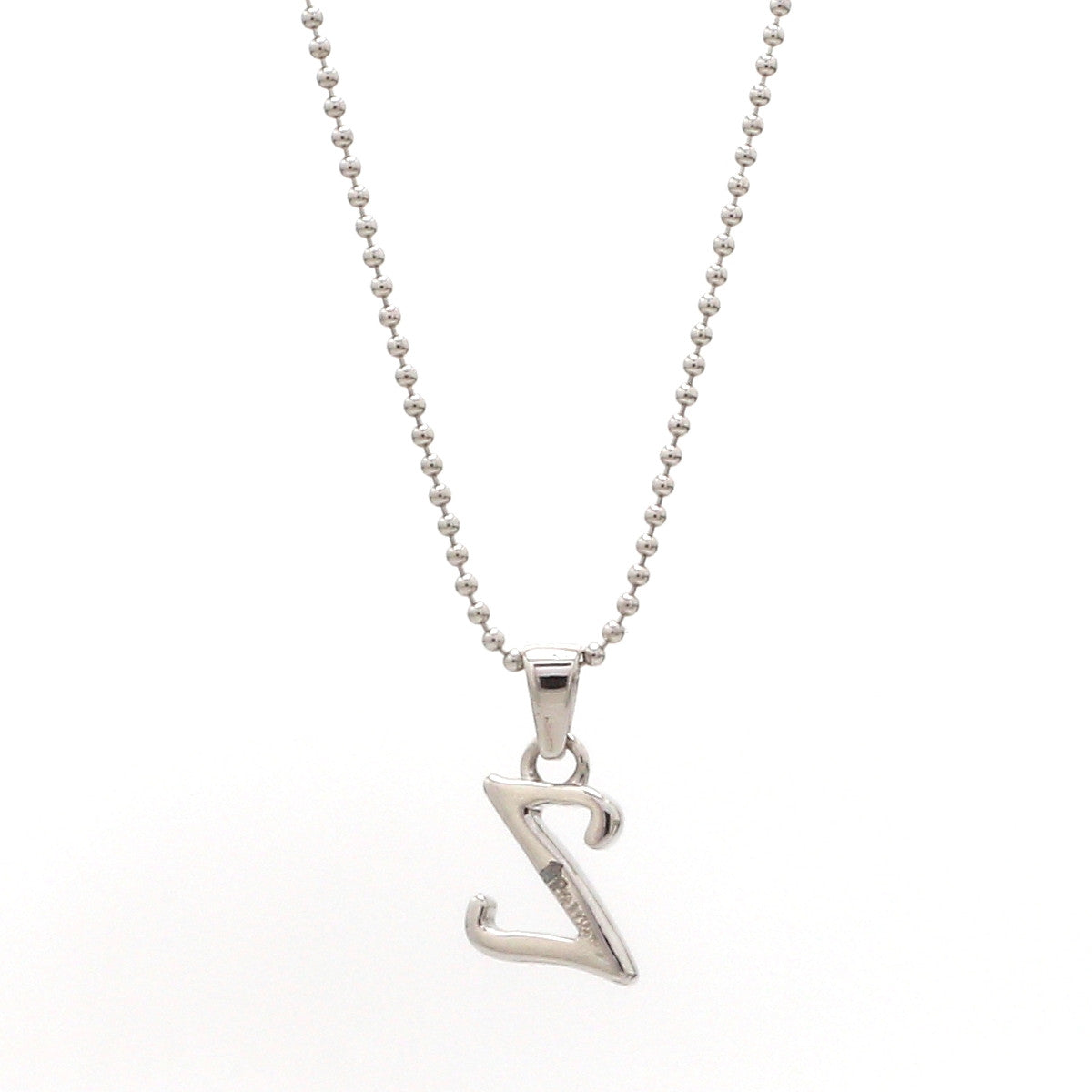 Alphabet Platinum Pendants JL PT P Alphabet-1