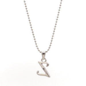 Alphabet Platinum Pendants JL PT P Alphabet-1