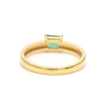 Load image into Gallery viewer, 18K Yellow Gold Emerald Diamond Ring JL AU 102   Jewelove.US
