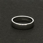 Load image into Gallery viewer, Customized Fingerprint Engraved Platinum Rings for Women JL PT 270
