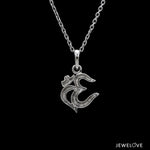Load image into Gallery viewer, Plain Platinum Om Pendant JL PT OM-1   Jewelove.US
