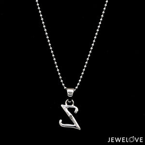 Alphabet Platinum Pendants JL PT P Alphabet-1