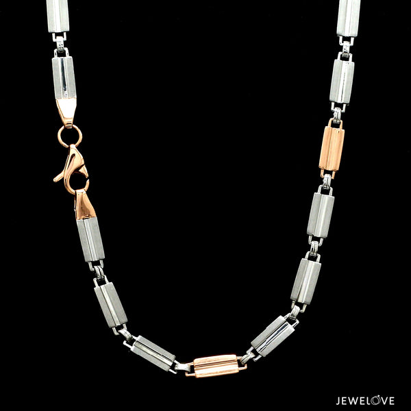 Platinum Rose Gold Chain for Men JL PT CH 1301 –