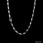 Load image into Gallery viewer, 4mm Designer Platinum Chain for Men JL PT CH 963
