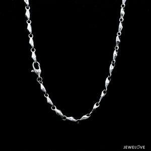 4mm Designer Platinum Chain for Men JL PT CH 963