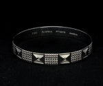 Load image into Gallery viewer, Broad Platinum Bangle for Women with Diamond Cut JL PTB 622   Jewelove
