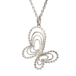 Load image into Gallery viewer, Butterfly Platinum Pendant with Diamonds JL PT P 8109   Jewelove.US

