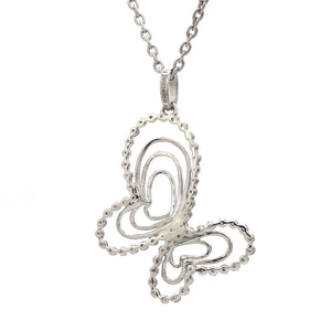 Butterfly Platinum Pendant with Diamonds JL PT P 8109   Jewelove.US