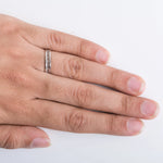 Load image into Gallery viewer, Carved Out Platinum Love Bands JL PT 135   Jewelove
