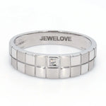 Load image into Gallery viewer, Chess Inspired Couple Bands in Platinum JL PT 423  Men-s-Ring-only-VVS-GH Jewelove
