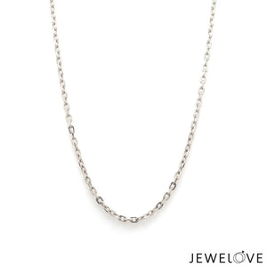 Classic Platinum Chain JL PT CH 783   Jewelove.US