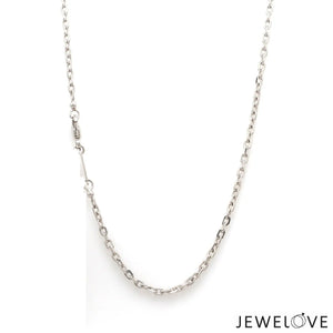 Classic Platinum Chain JL PT CH 783   Jewelove.US