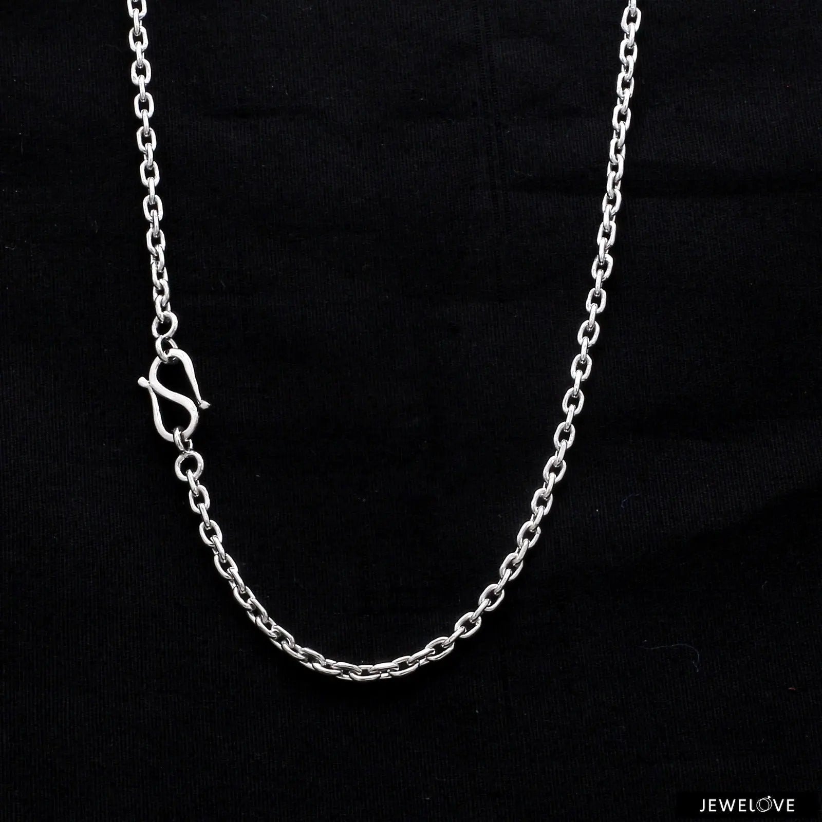 Classic Platinum Linked Chain JL PT CH 772   Jewelove.US