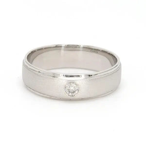 Classic Platinum Love Bands SJ PTO 104-A  Men-s-Ring-only Jewelove.US
