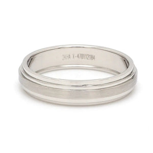 Classic Yet So Different Platinum Couple Rings JL PT 909  Men-s-Ring-only Jewelove.US
