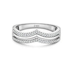 Load image into Gallery viewer, Crown for the Princess Platinum ring with Diamonds JL PT 153   Jewelove
