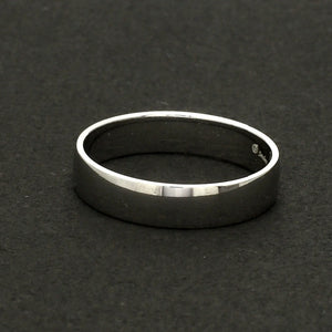 Customized Fingerprint Engraved Platinum Rings for Couples JL PT 270   Jewelove