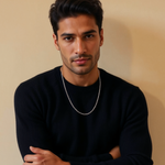 Load image into Gallery viewer, 3.5mm Japanese Platinum Chain for Men JL PT CH 1316
