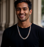 Load image into Gallery viewer, Men of Platinum | 10mm Rose Gold Double Side Heavy Chain for Men JL PT CH 1375
