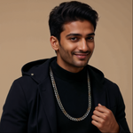 Load image into Gallery viewer, Men of Platinum | 8.5mm Double Side Matte &amp; Hi-Polish Rose Gold Heavy Chain for Men JL PT CH 1332
