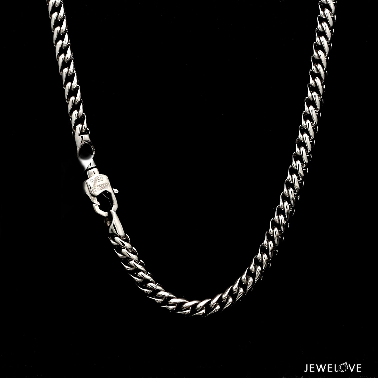 Men of Platinum | 4.5mm Heavy Platinum Chain for Men JL PT CH 1351