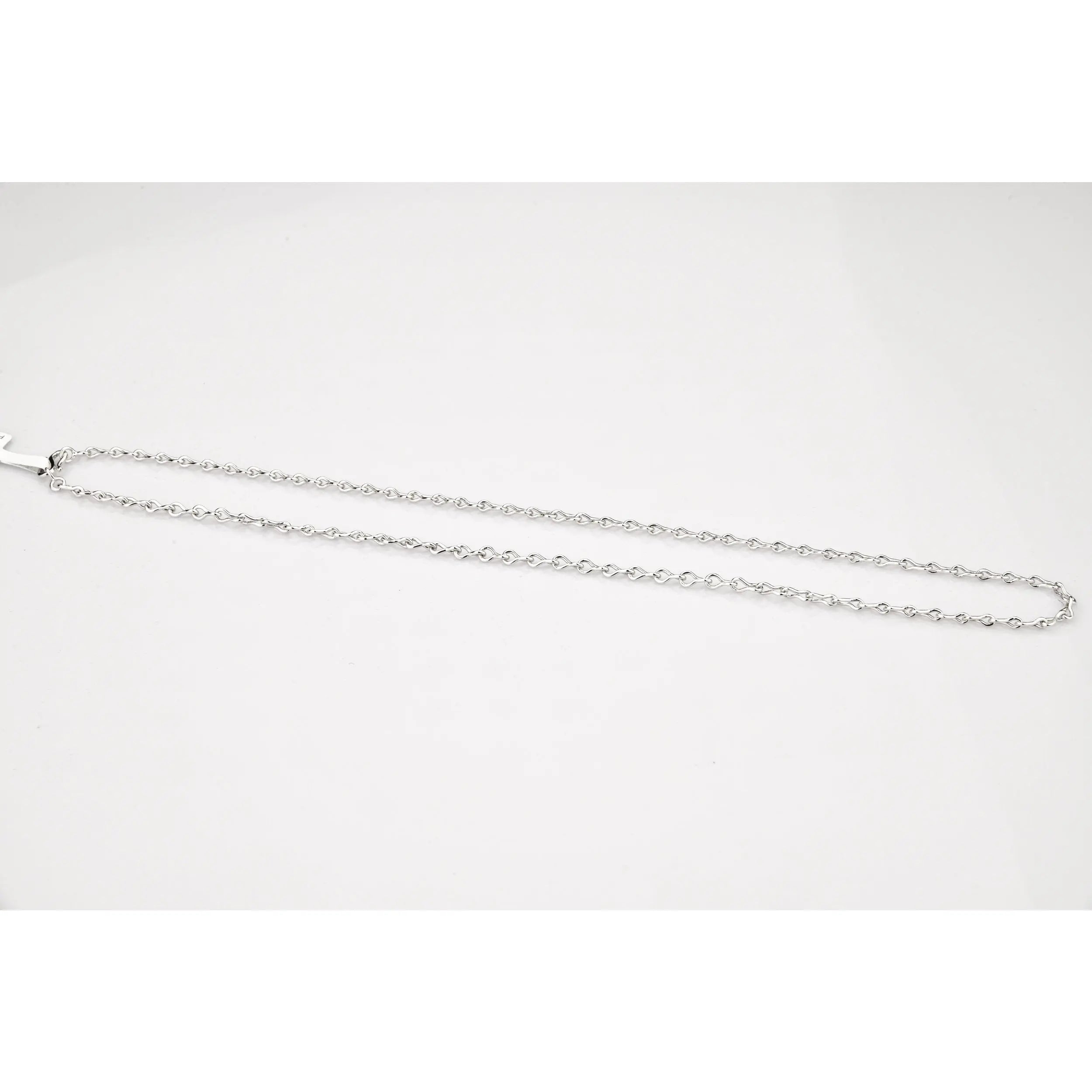 Designer Curvy Links Platinum Chain JL PT CH 834   Jewelove.US