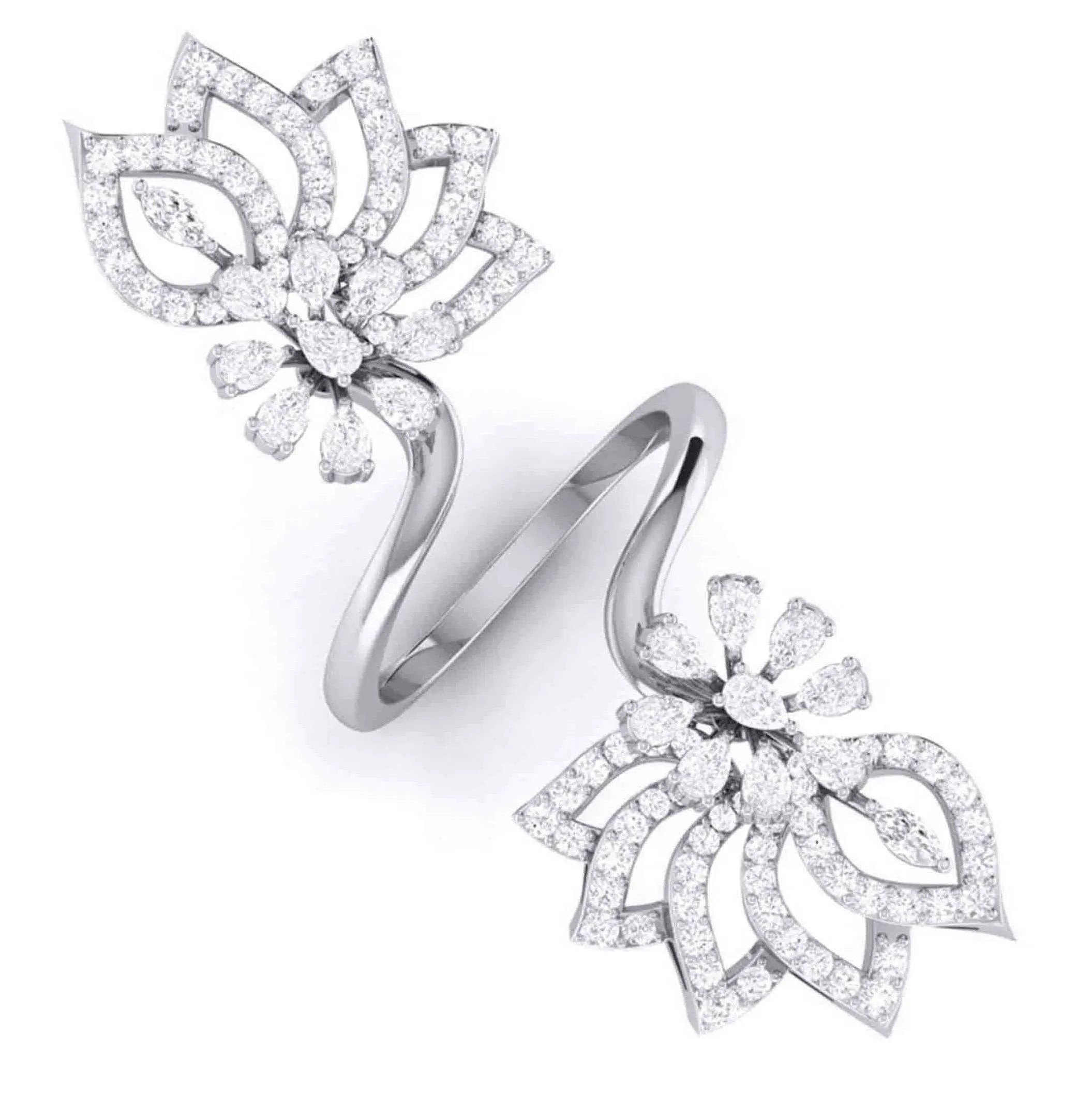 Timeless Wonder Fancy Zirconia Geo Cocktail Rings for Women Designer  Jewelry Punk Gothic Trendy Top Luxury Anillos Bague 1125