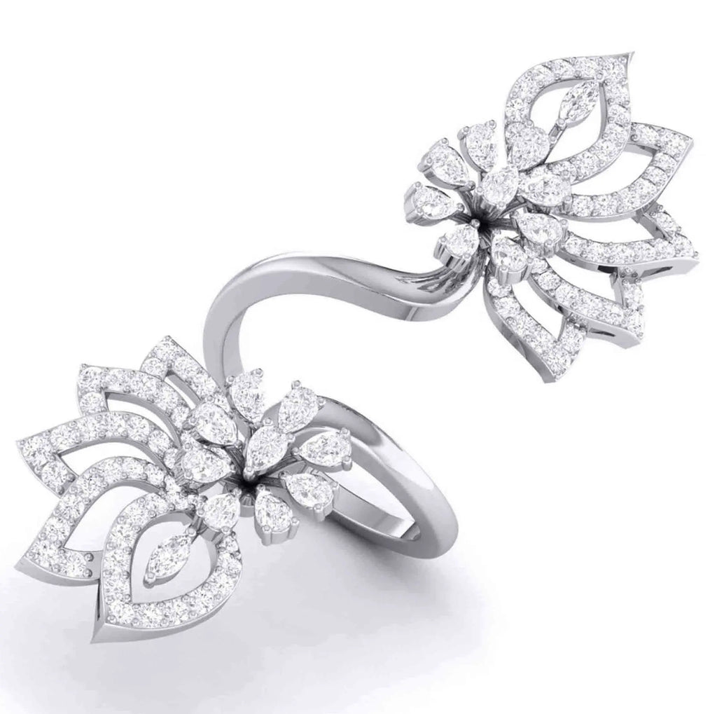 Designer Diamond Cocktail ring in Platinum for Women JL PT R-011  SI-IJ Jewelove