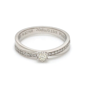 Designer Diamond Platinum Couple Rings JL PT 913  Women-s-Ring-only Jewelove.US