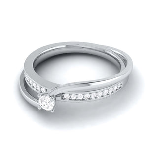 Designer Diamond Ring for Women JL PT R-37   Jewelove.US