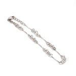 Load image into Gallery viewer, Designer Flowery Japanese Platinum Bracelet for Women JL PTB 662   Jewelove.US
