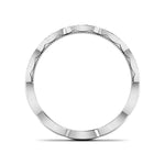 Load image into Gallery viewer, Designer Half Eternity Platinum Ring with Diamonds JL PT 442   Jewelove
