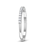 Load image into Gallery viewer, Designer Half Eternity Platinum Wedding Band with Diamonds JL PT 6850   Jewelove.US
