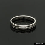 Load image into Gallery viewer, Designer Half Eternity &amp; Plain Platinum Couple Rings JL PT 524   Jewelove.US
