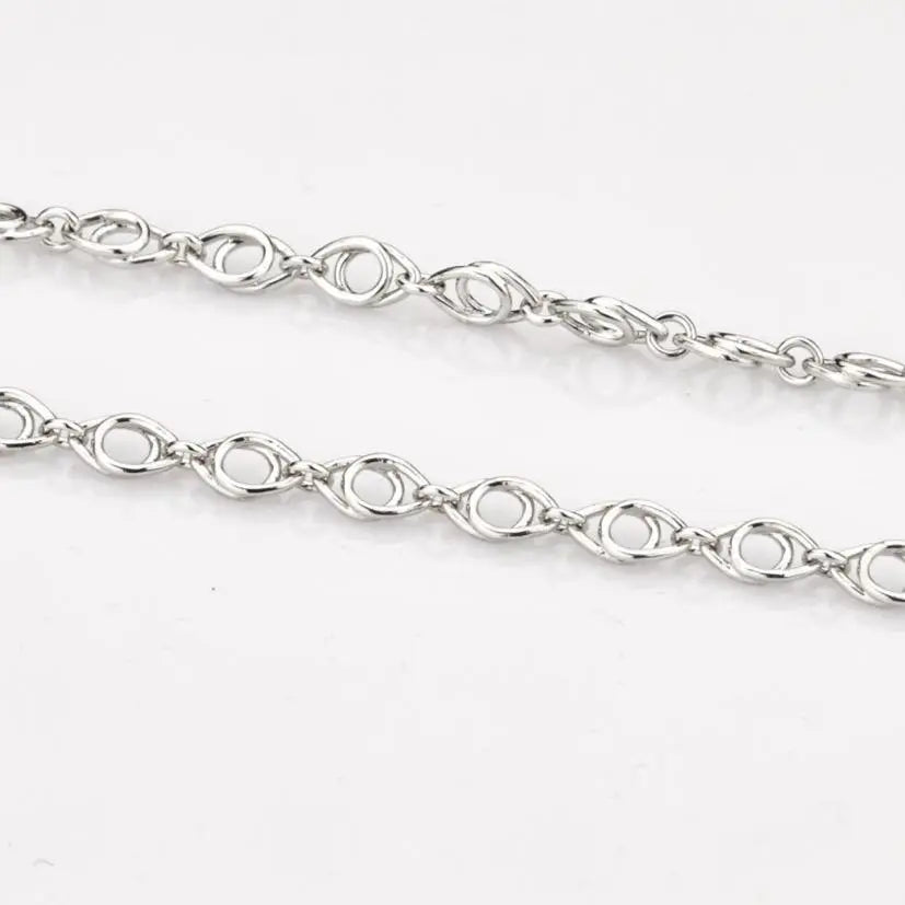 Designer Interlinked Platinum Chain JL PT CH 833   Jewelove.US