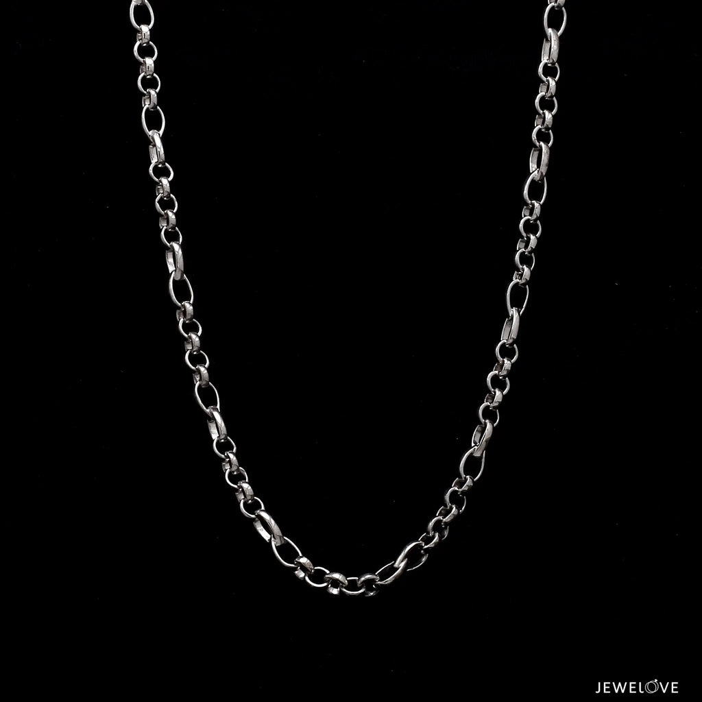Designer Linked Platinum Chain JL PT CH 825   Jewelove.US