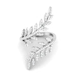 Load image into Gallery viewer, Designer Long Platinum Ring with Diamonds JL PT 554   Jewelove.US
