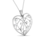 Load image into Gallery viewer, Designer Loops Platinum Pendant with Diamonds JL PT P 8103   Jewelove.US
