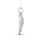 Load image into Gallery viewer, Designer Loops Platinum Pendant with Diamonds JL PT P 8103   Jewelove.US
