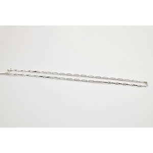 Designer Platinum Chain with Alternating Long and Round Links JL PT CH 768   Jewelove.US