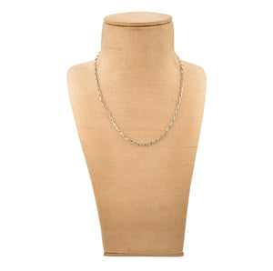 Designer Platinum Chain with Curved Link JL PT CH 781   Jewelove.US