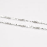 Load image into Gallery viewer, Designer Platinum Chain with Intermittent Milgrain Links JL PT CH 816   Jewelove.US

