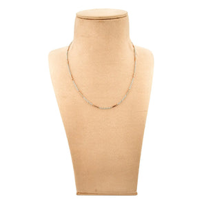 Designer Platinum Chain with Rose Gold Blocks JL PT CH 808   Jewelove.US