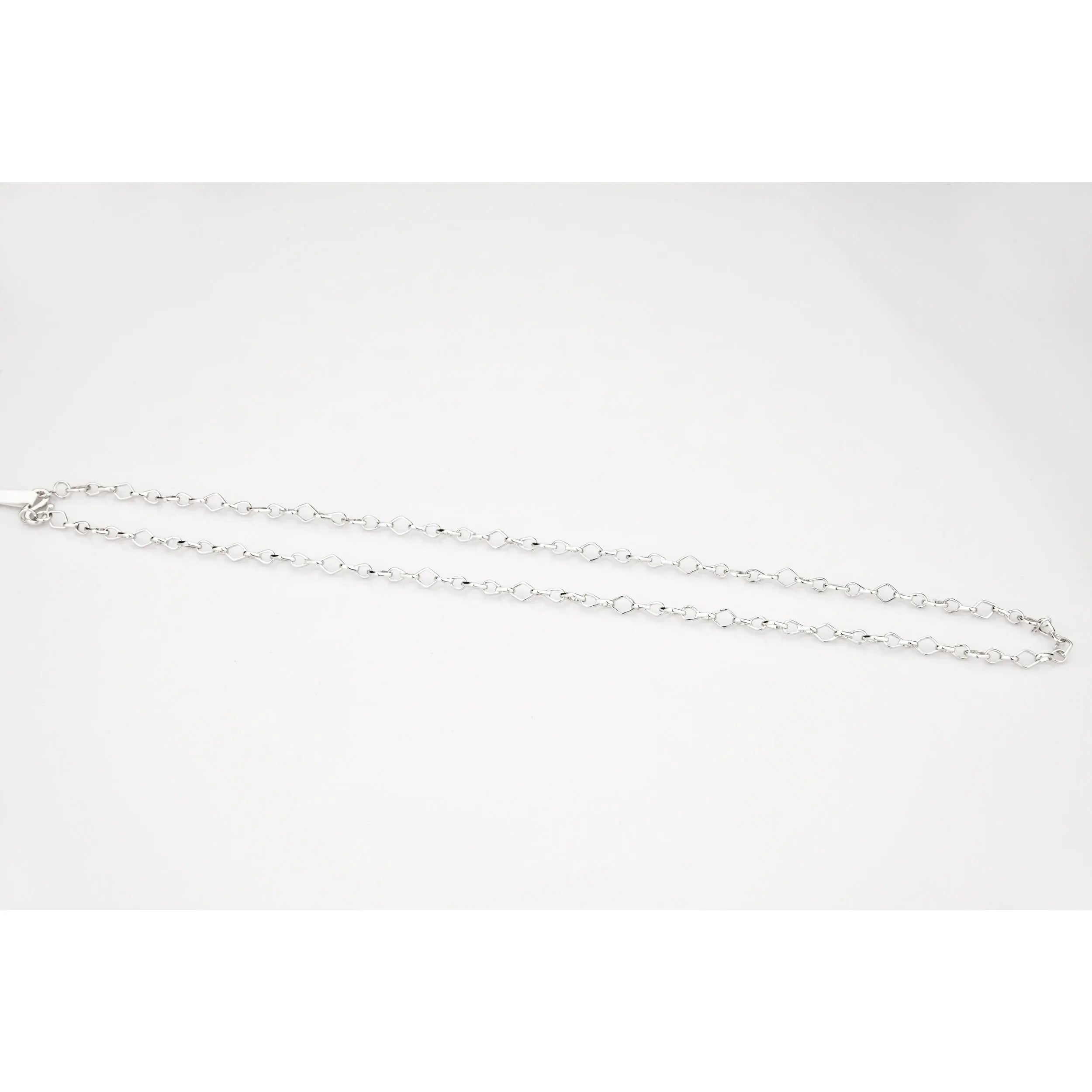 Designer Platinum Chain with Square and Round Links JL PT CH 779   Jewelove.US