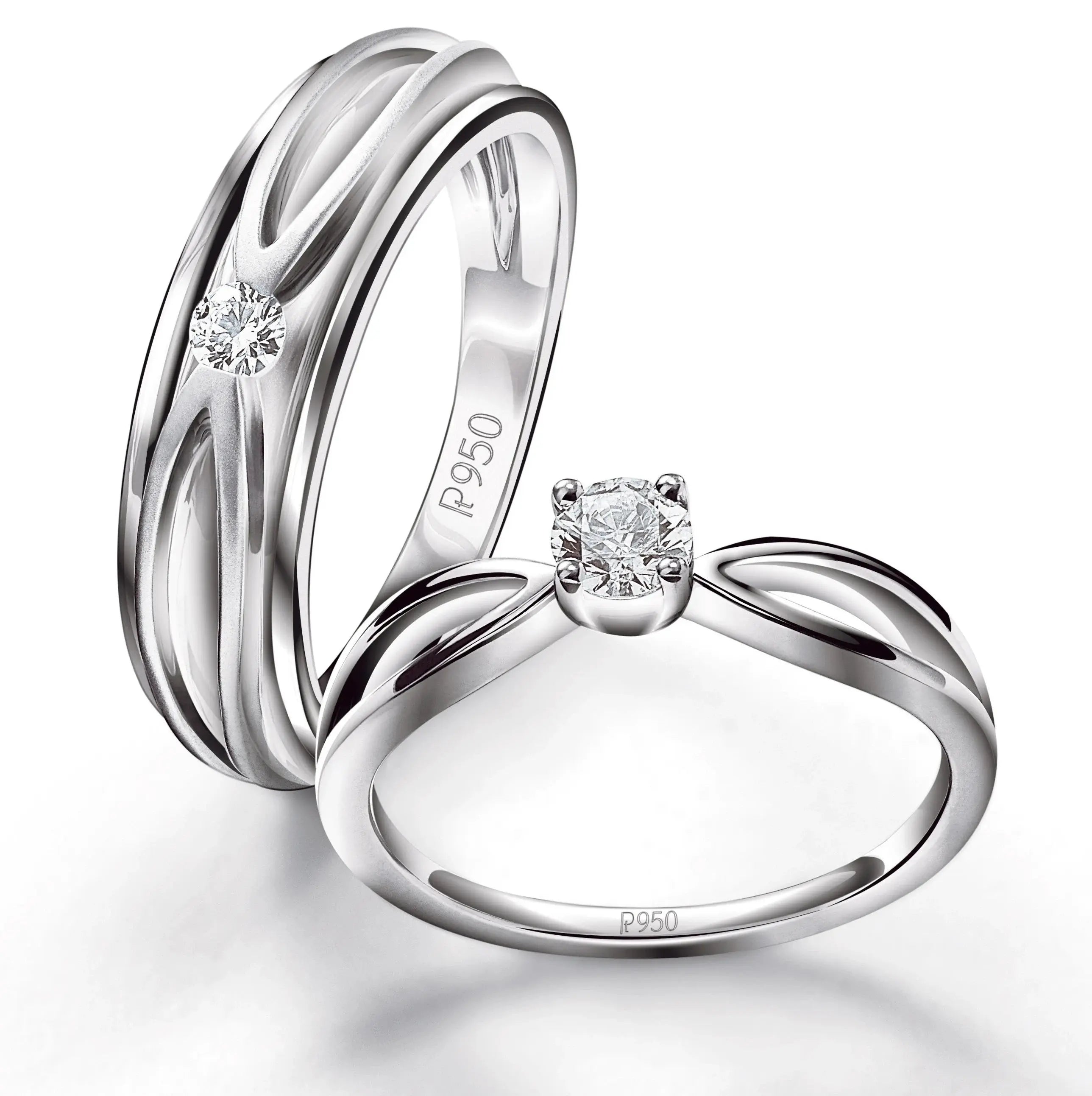 Platinum pair discount rings price