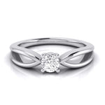 Load image into Gallery viewer, Designer Platinum Couple Rings with Single Diamonds JL PT 525  Women-s-Ring-only Jewelove.US
